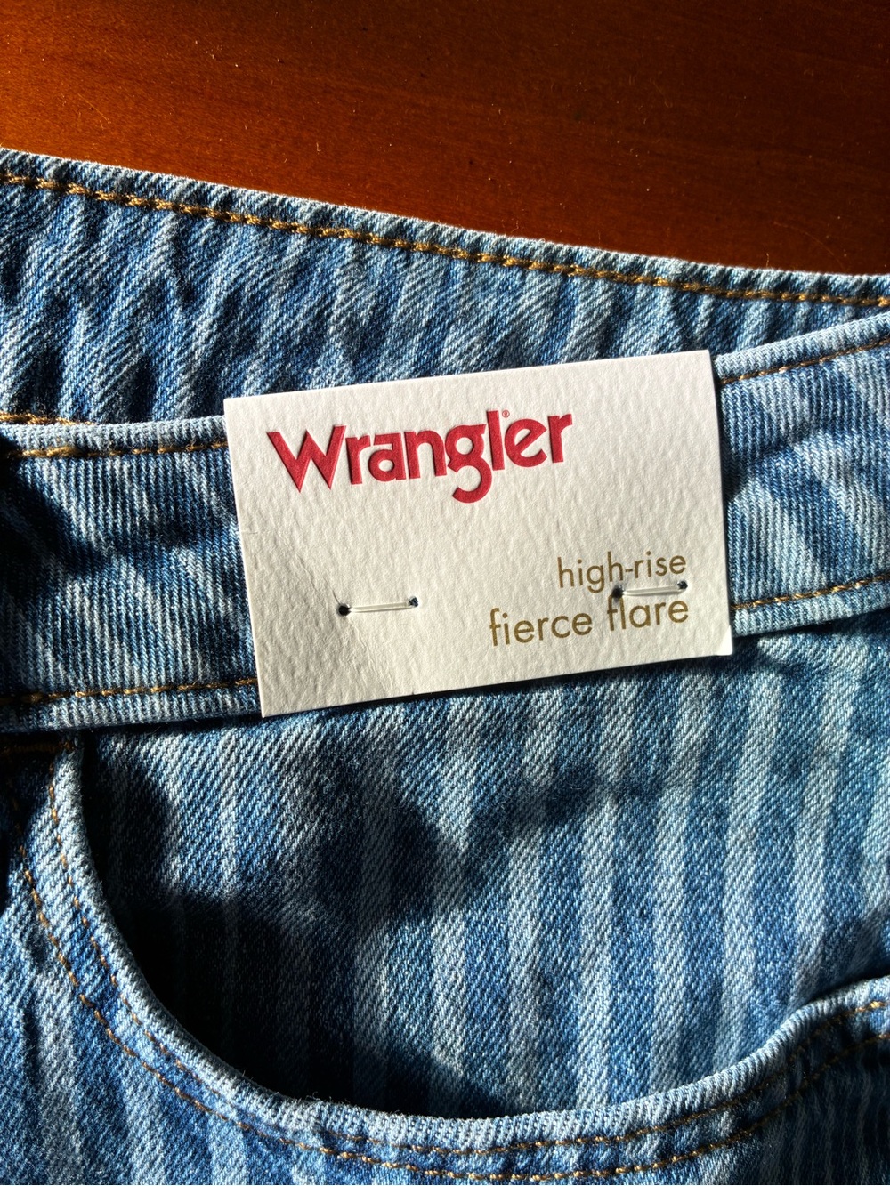 Wrangler Fierce Flare Striped Jeans - Picture 4 of 4